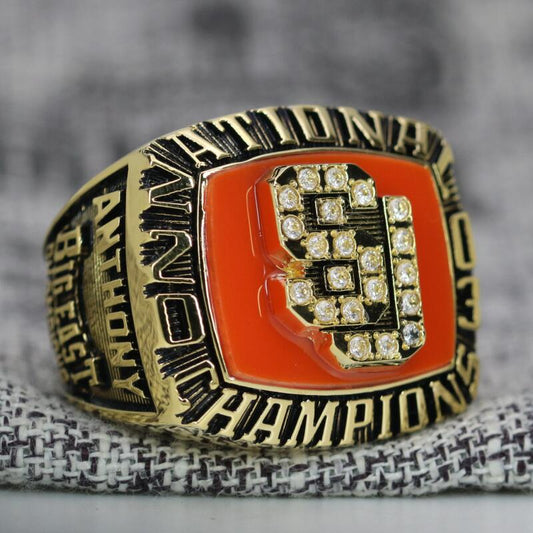 Syracuse Orangemen Big East Basketball Championship Ring (2003) - Premium Series