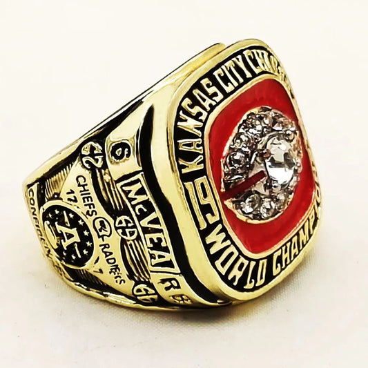 Kansas City Chiefs NFL Championship Ring (1969)