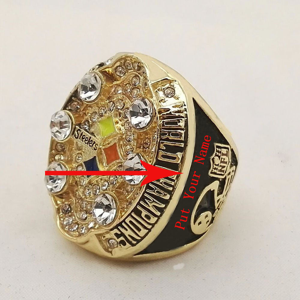 Pittsburgh Steelers NFL Championship Ring (2008)