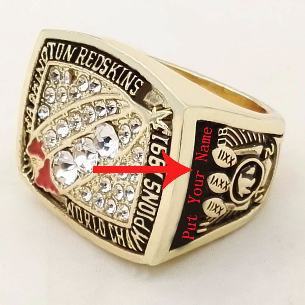 Washington Redskins NFL Championship Ring (1991)