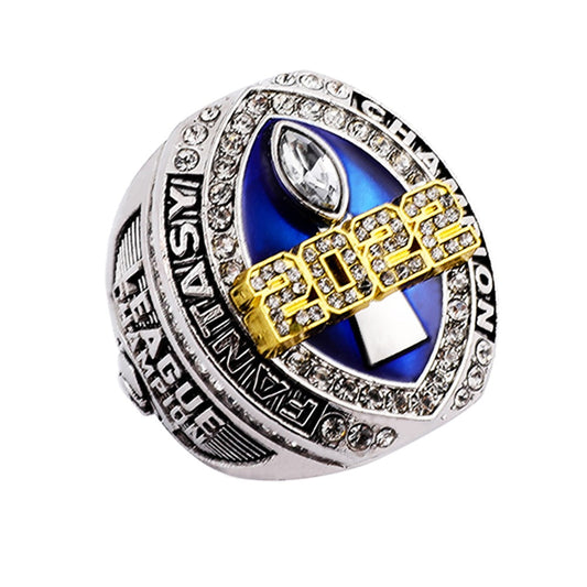 Fantasy League (FFL) 2022 Champion Ring + Display Stand