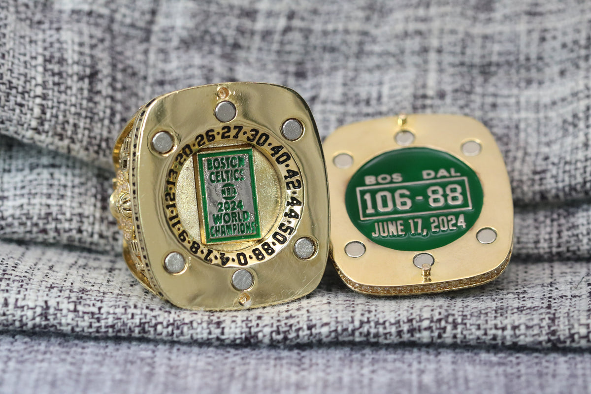Boston Celtics Basketball Championship Ring (2024) - Premium Series