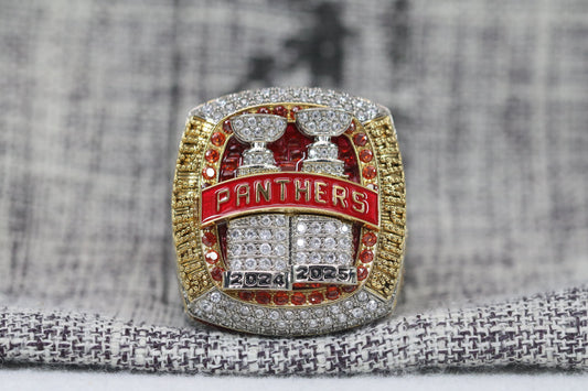 Florida Panthers Stanley Cup Championship Ring Set (2024, 2025)