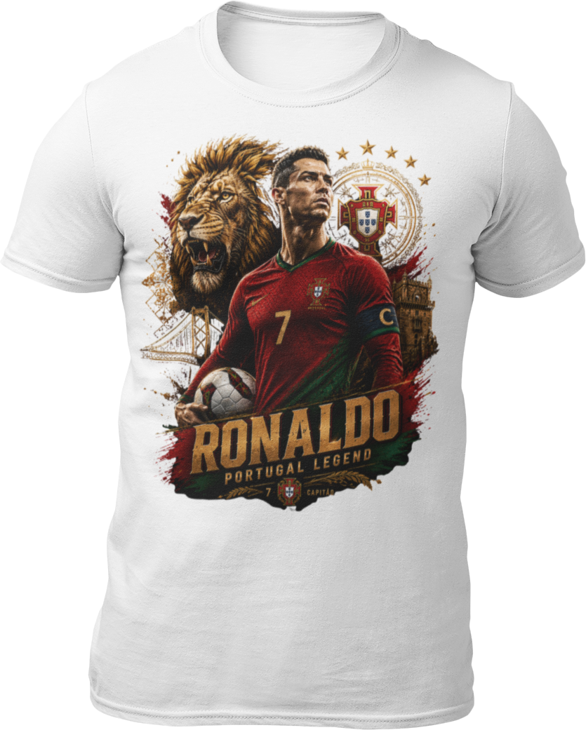 CR7 Ronaldo T-Shirt Portugal Football Tee