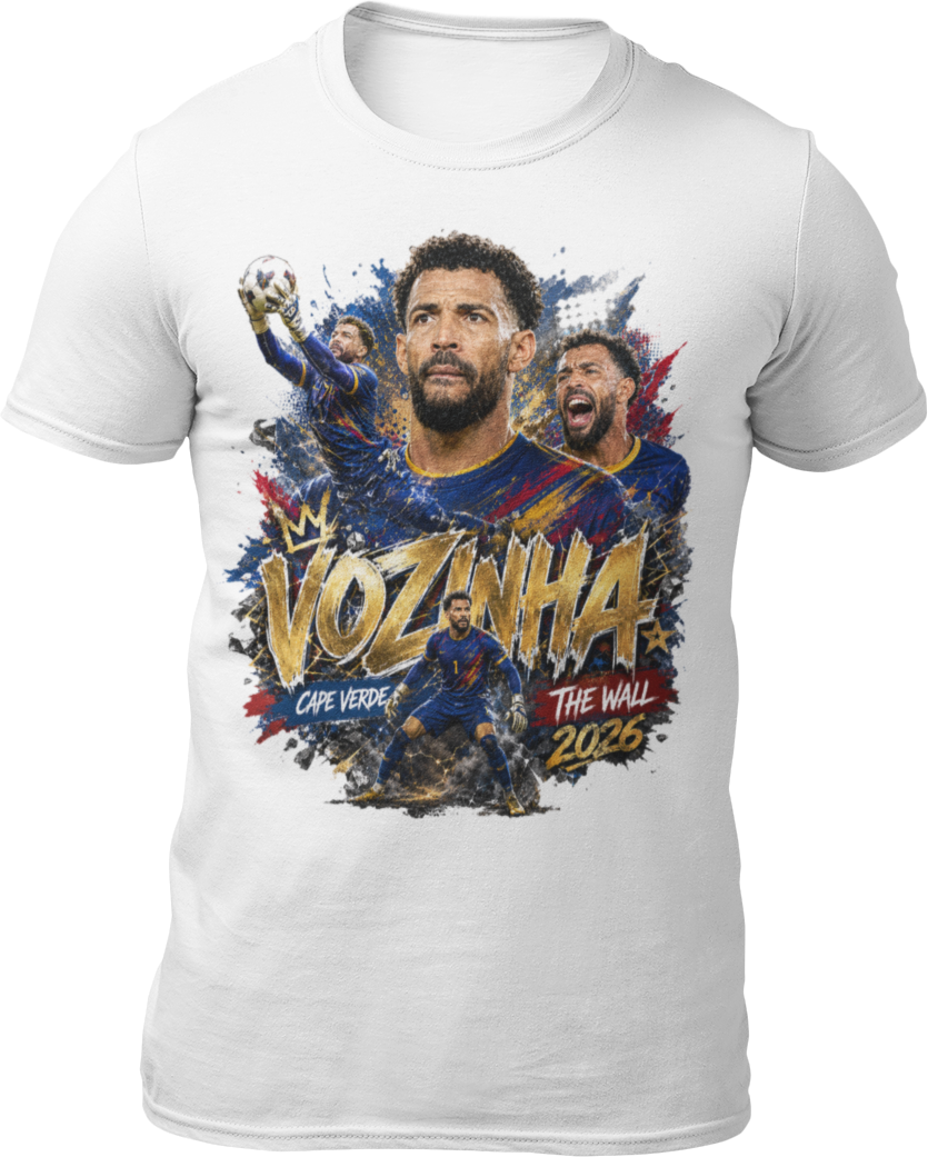 Vozinha T-Shirt Cape Verde Football Tee