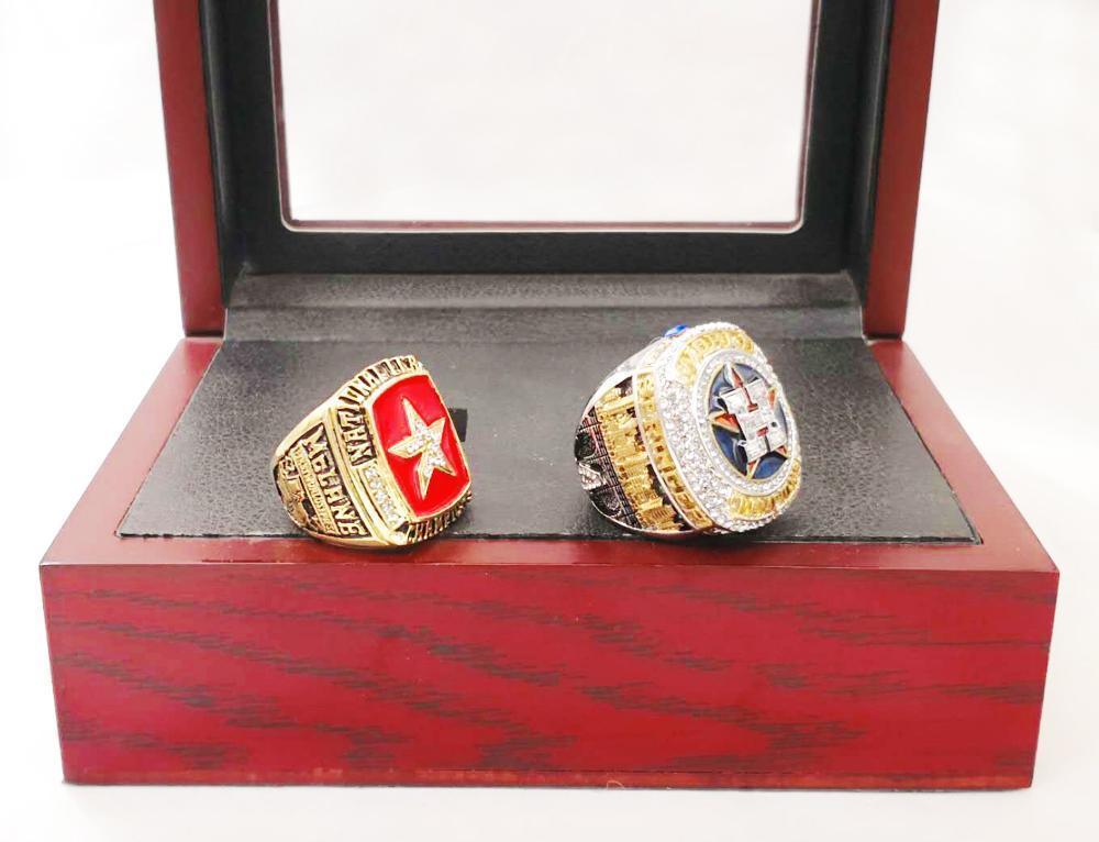 Houston Astros World Series 2 Ring Set (2005, 2017)