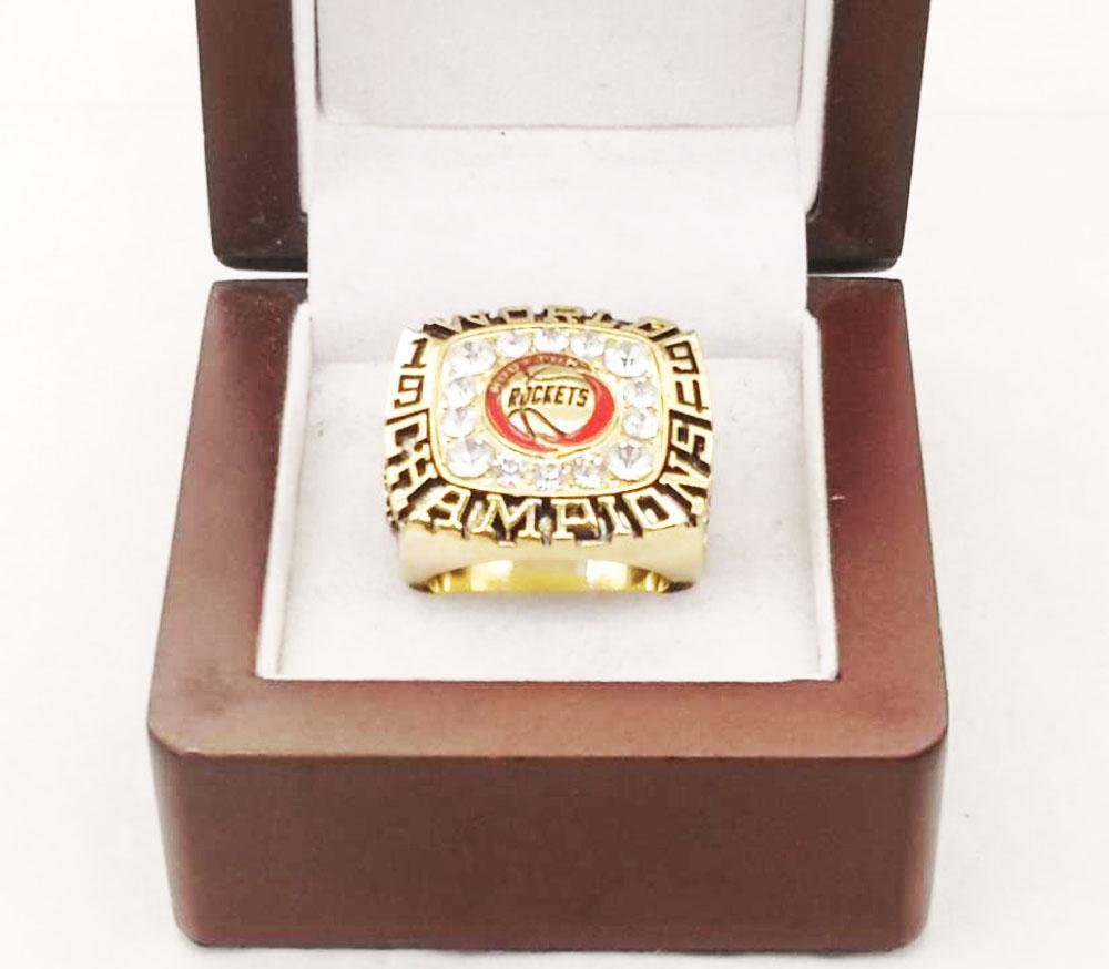 Houston Rockets NBA Championship Ring (1994) - Olajuwon