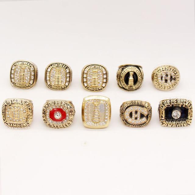 Montreal Canadiens Stanley Cup 7 Ring Set (1959, 1973, 1977, 1978, 1979, 1986, 1993)