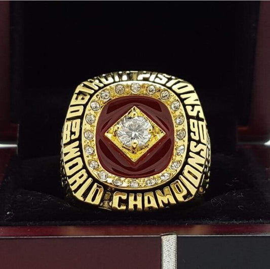 Detroit Pistons NBA Championship Ring (1990) - Premium Series