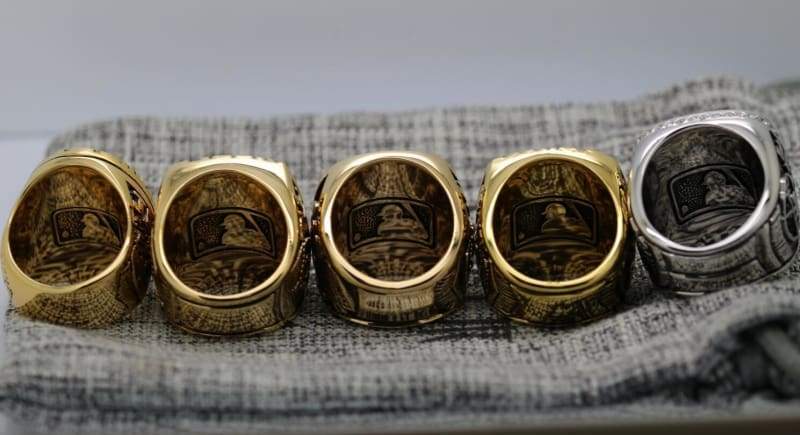 New York Yankees World Series Ring Set (1996, 1998, 1999, 2000, 2009) - Premium Series
