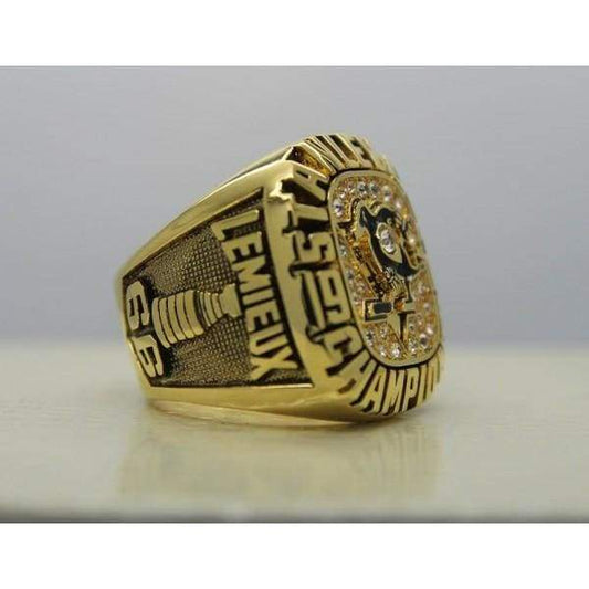 Pittsburgh Penguins Stanley Cup Ring (1991) - Premium Series