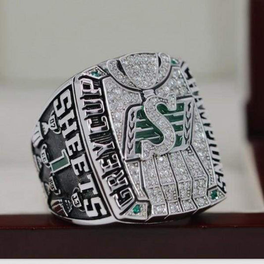 Saskatchewan Roughriders CFL Grey Cup Championship Ring (2013) - Premium Series