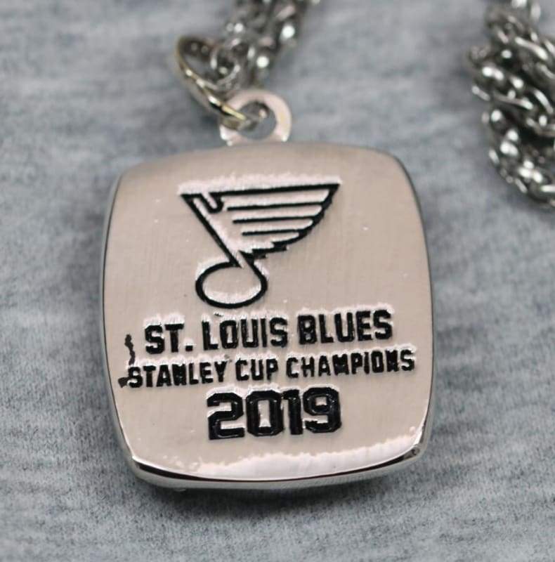 St. Louis Blues Stanley Cup Pendant Necklace (2019) - Premium Series