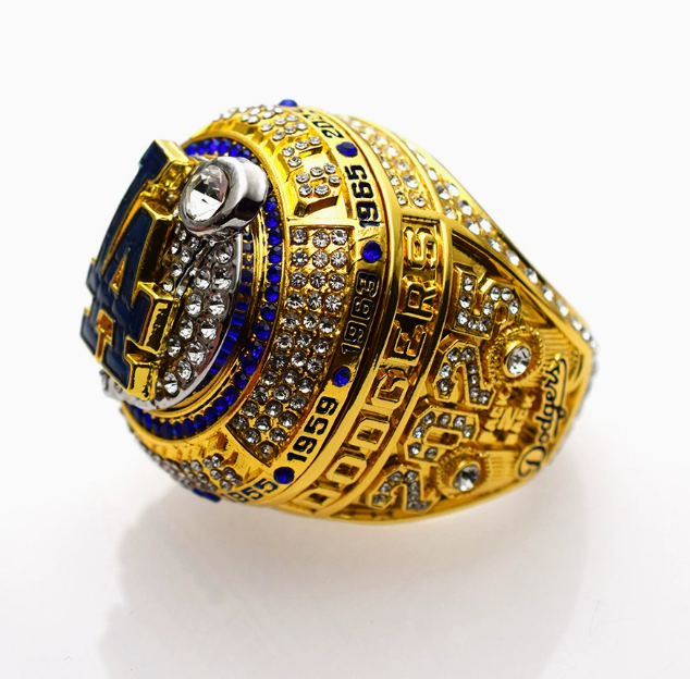 Los Angeles Dodgers World Series Ring (2025) - Zinc Alloy Version