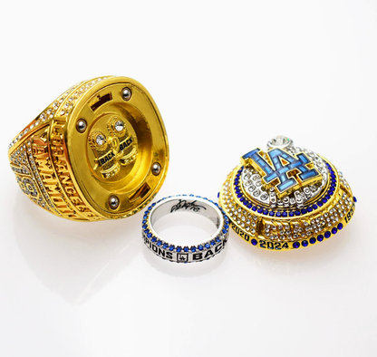 Los Angeles Dodgers World Series Ring (2025) - Zinc Alloy Version