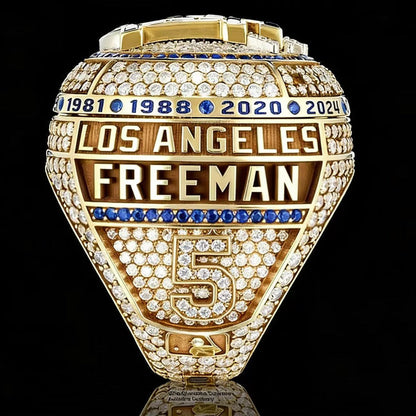 Los Angeles Dodgers World Series Ring (2025) - Zinc Alloy Version
