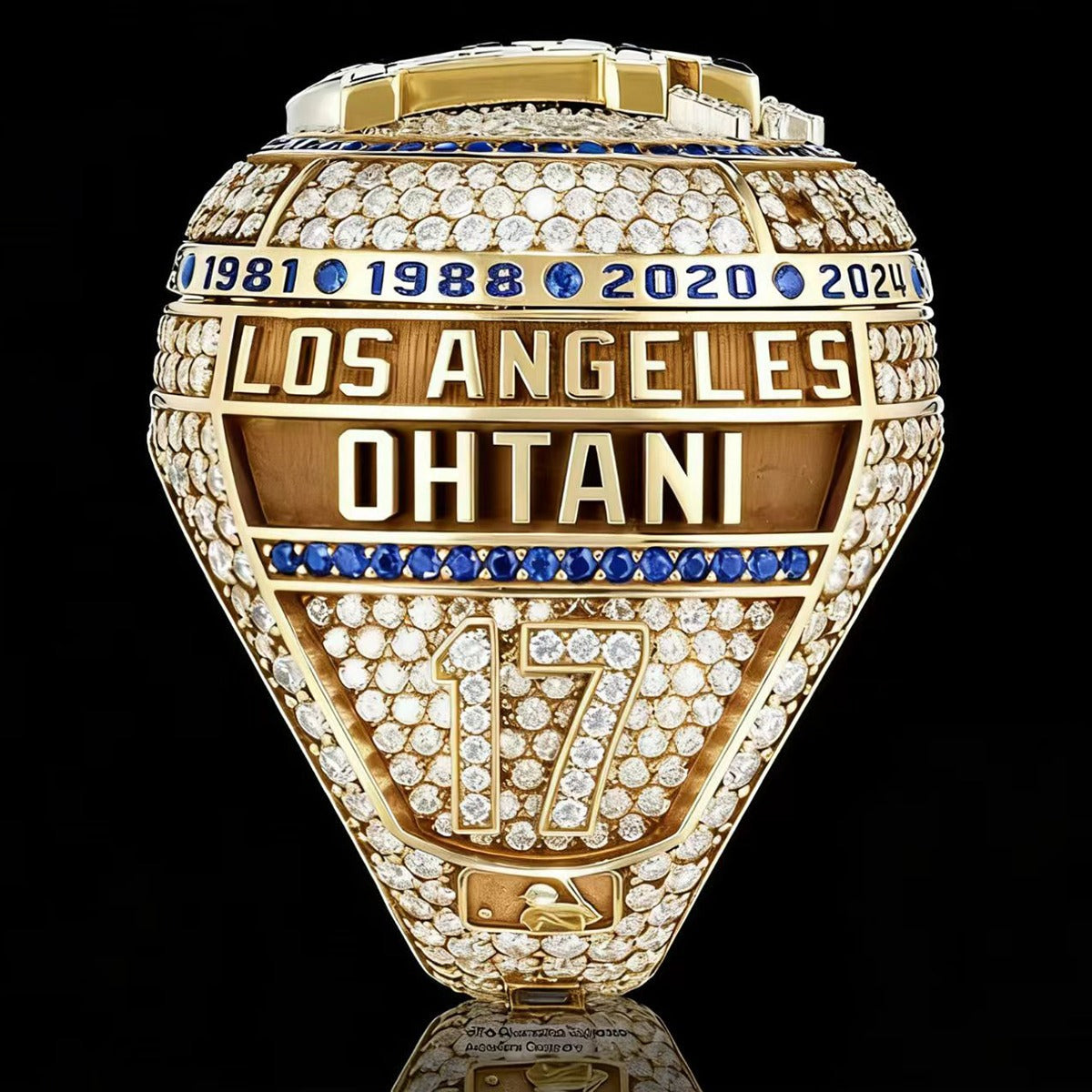 Los Angeles Dodgers World Series Ring (2025) - Zinc Alloy Version