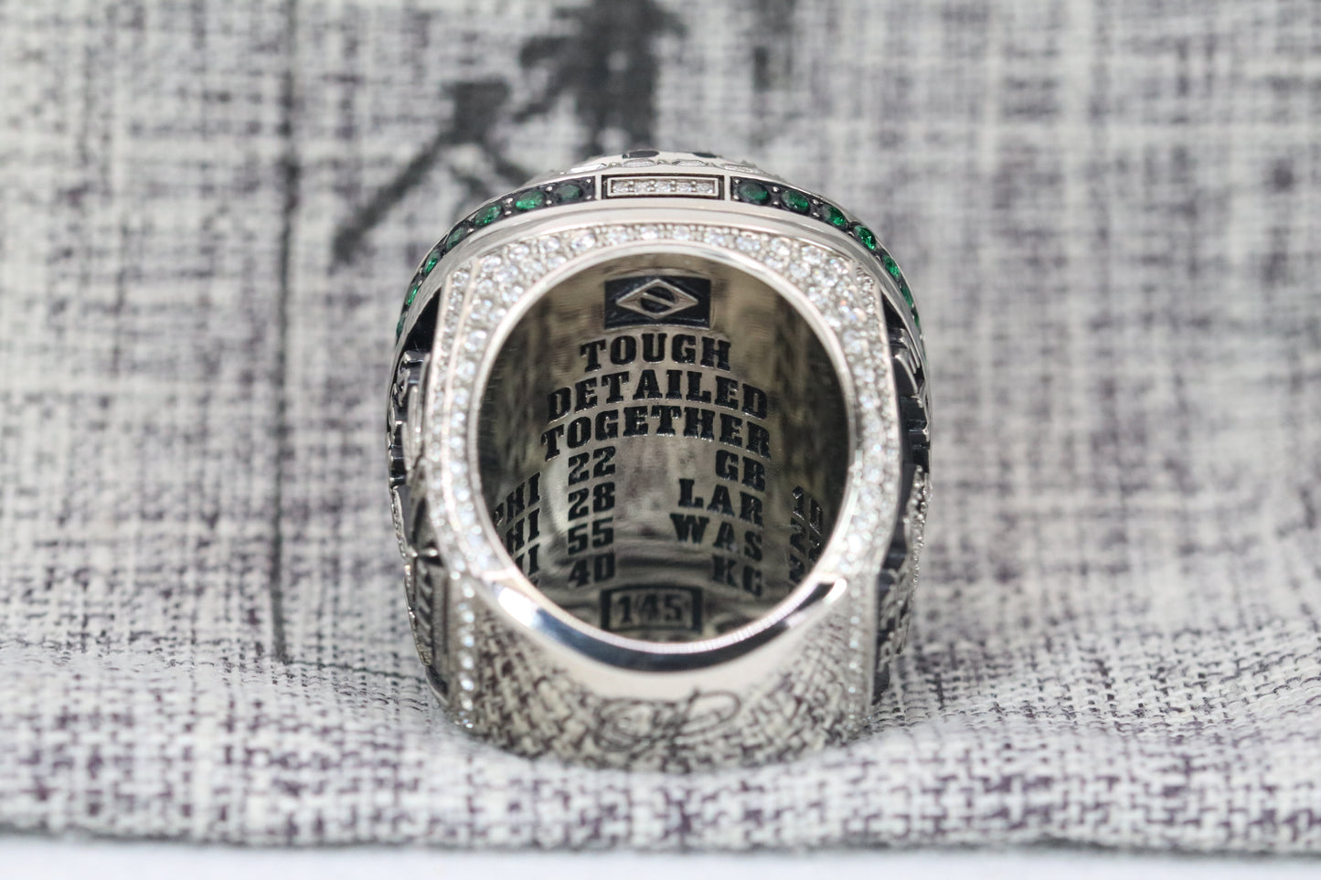 Philadephia Eagles SB Ring (2024) - Premium Edition