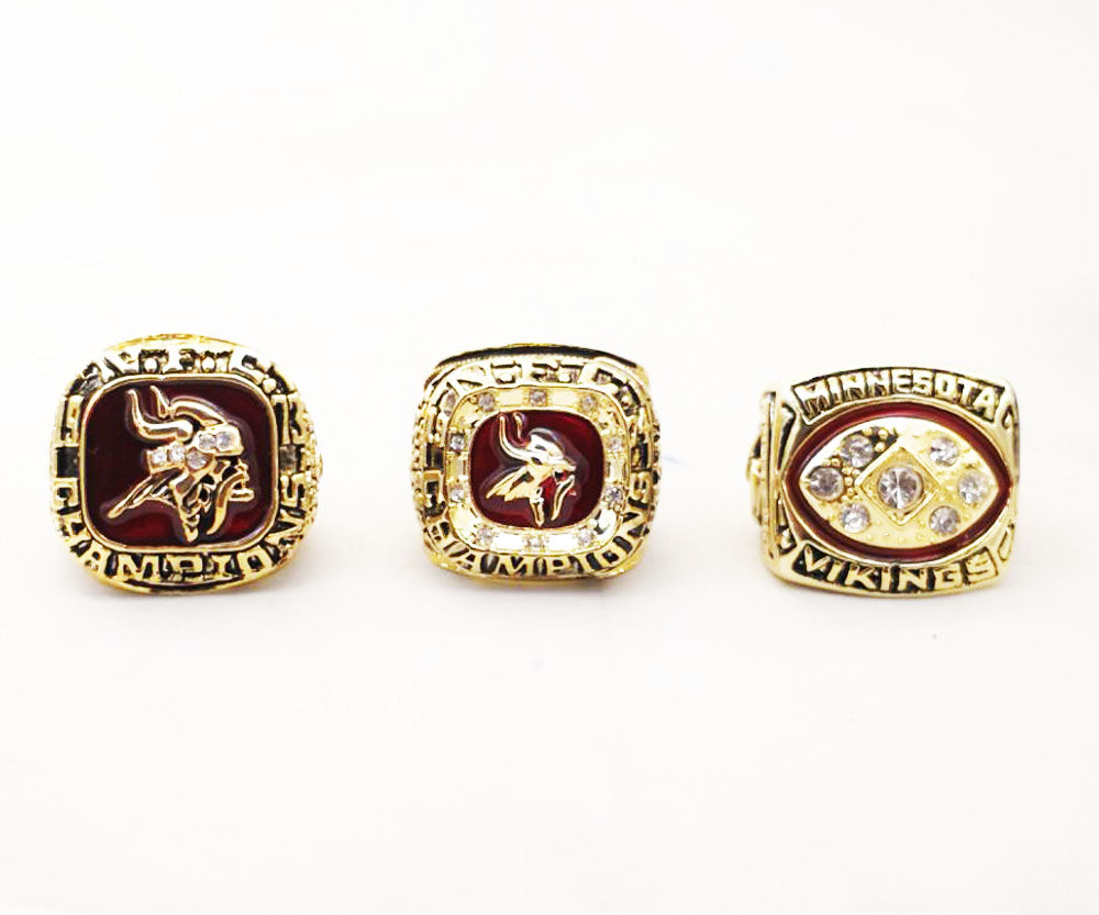 Minnesota Vikings NFL Championship Ring (SET)