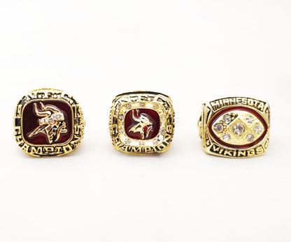 Minnesota Vikings NFL Championship Ring (SET)