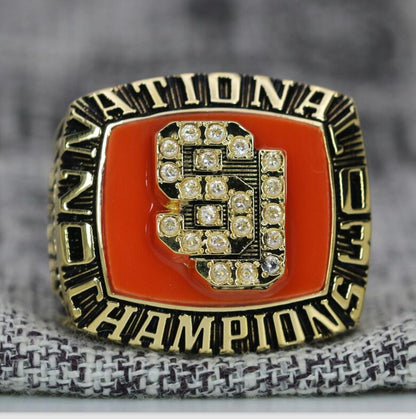 Syracuse Orangemen Big East Basketball Championship Ring (2003) - Premium Series
