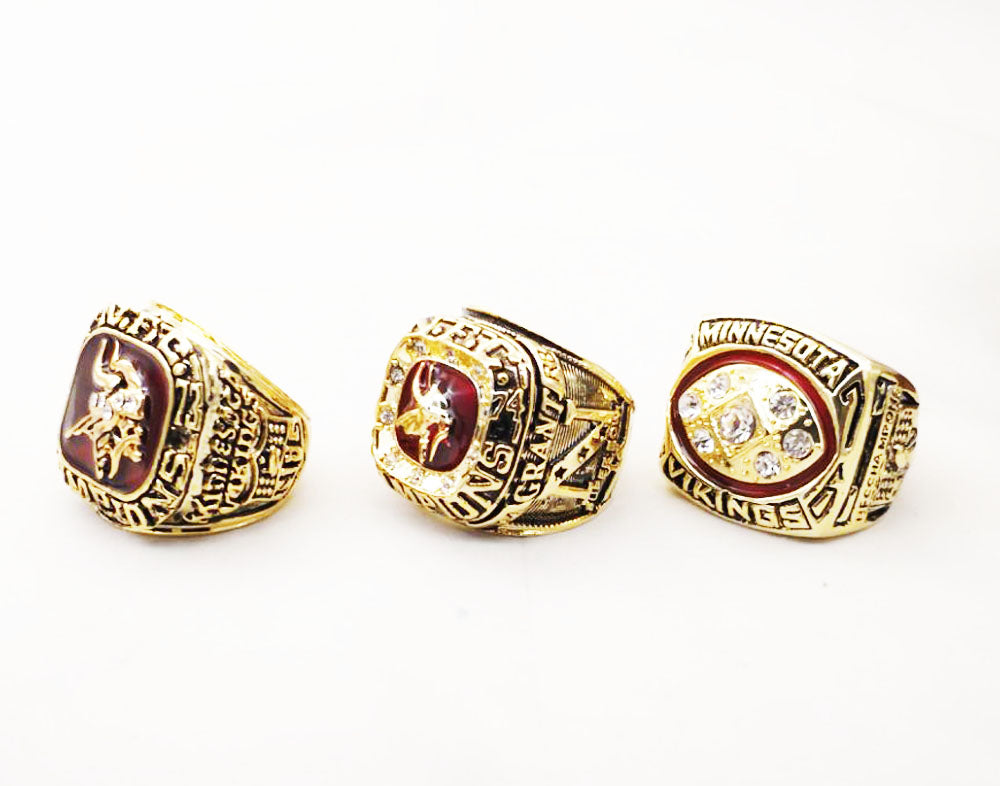 Minnesota Vikings NFL Championship Ring (SET)
