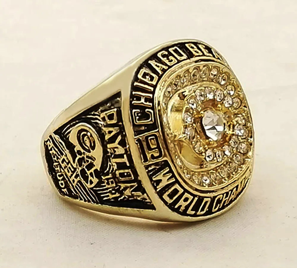 Chicago Bears NFL Championship Ring (1985) Payton
