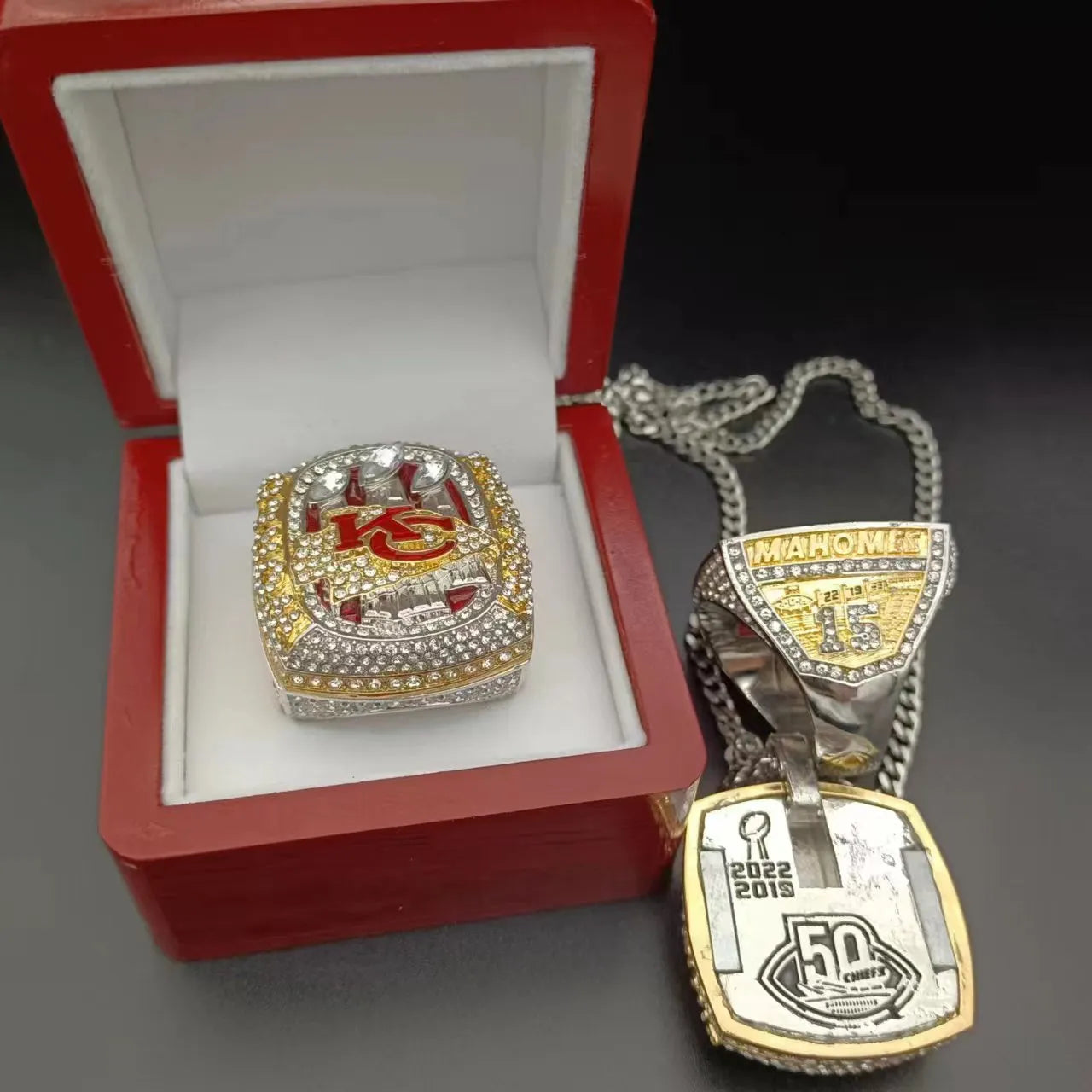 Kansas City Chiefs NFL Championship Ring  (2022)