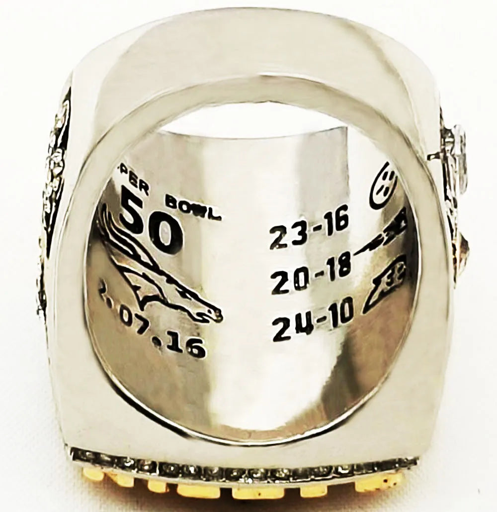Denver Broncos NFL Championship Ring  (2015) Miller