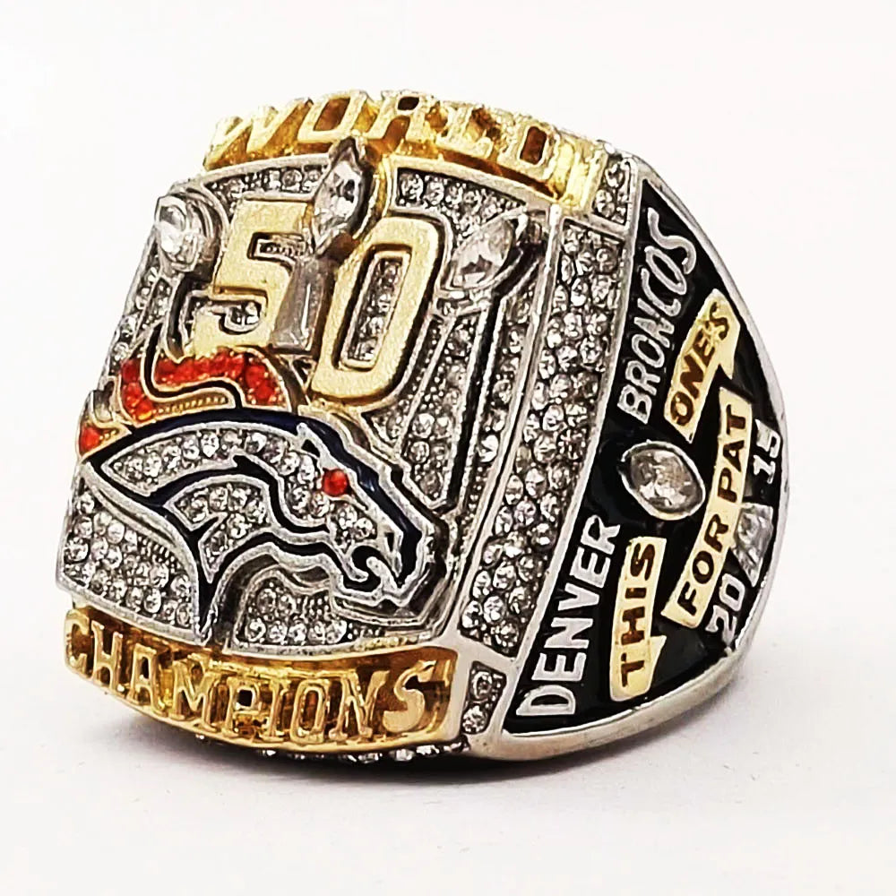 Denver Broncos NFL Championship Ring  (2015) Manning