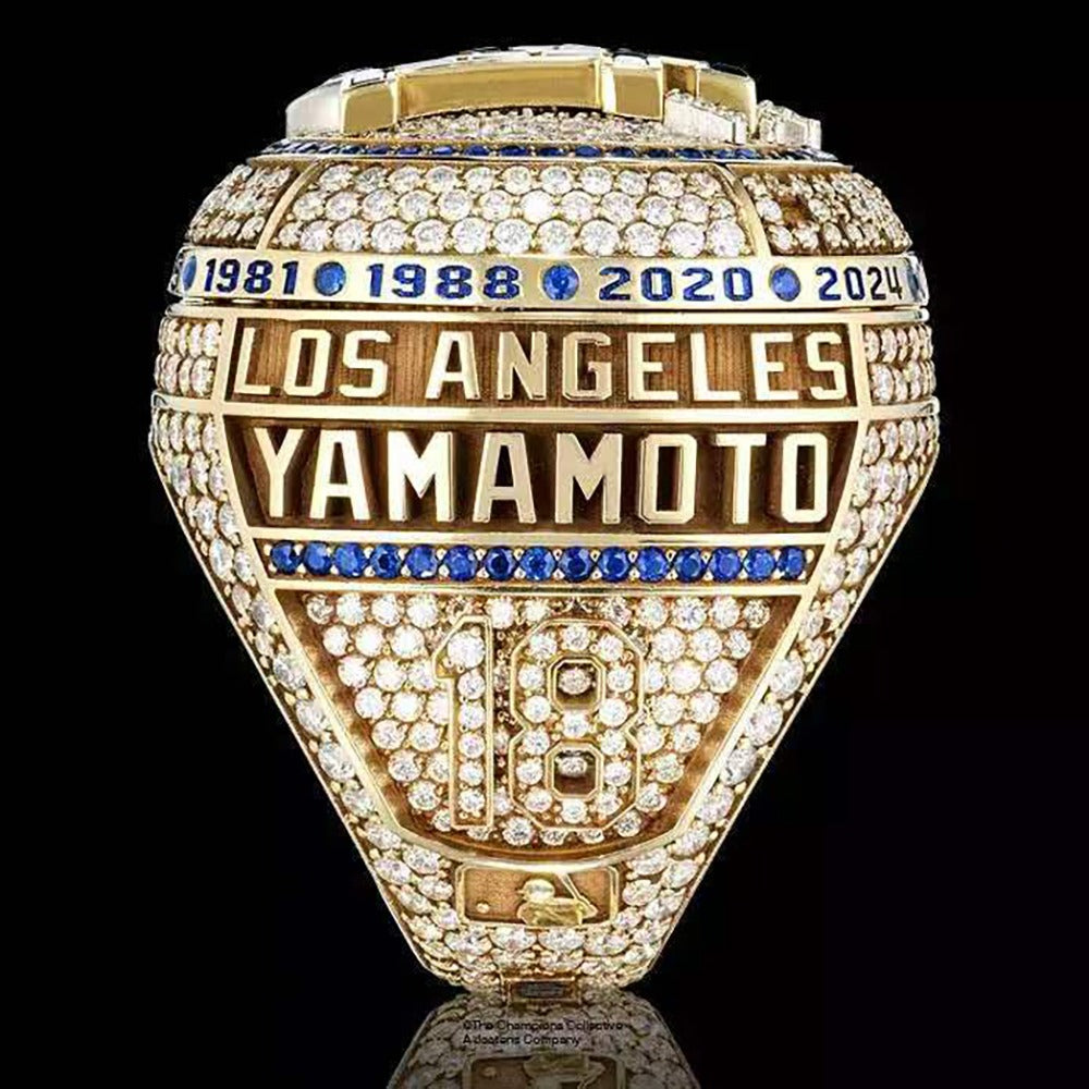 Los Angeles Dodgers World Series Ring (2025) - Zinc Alloy Version