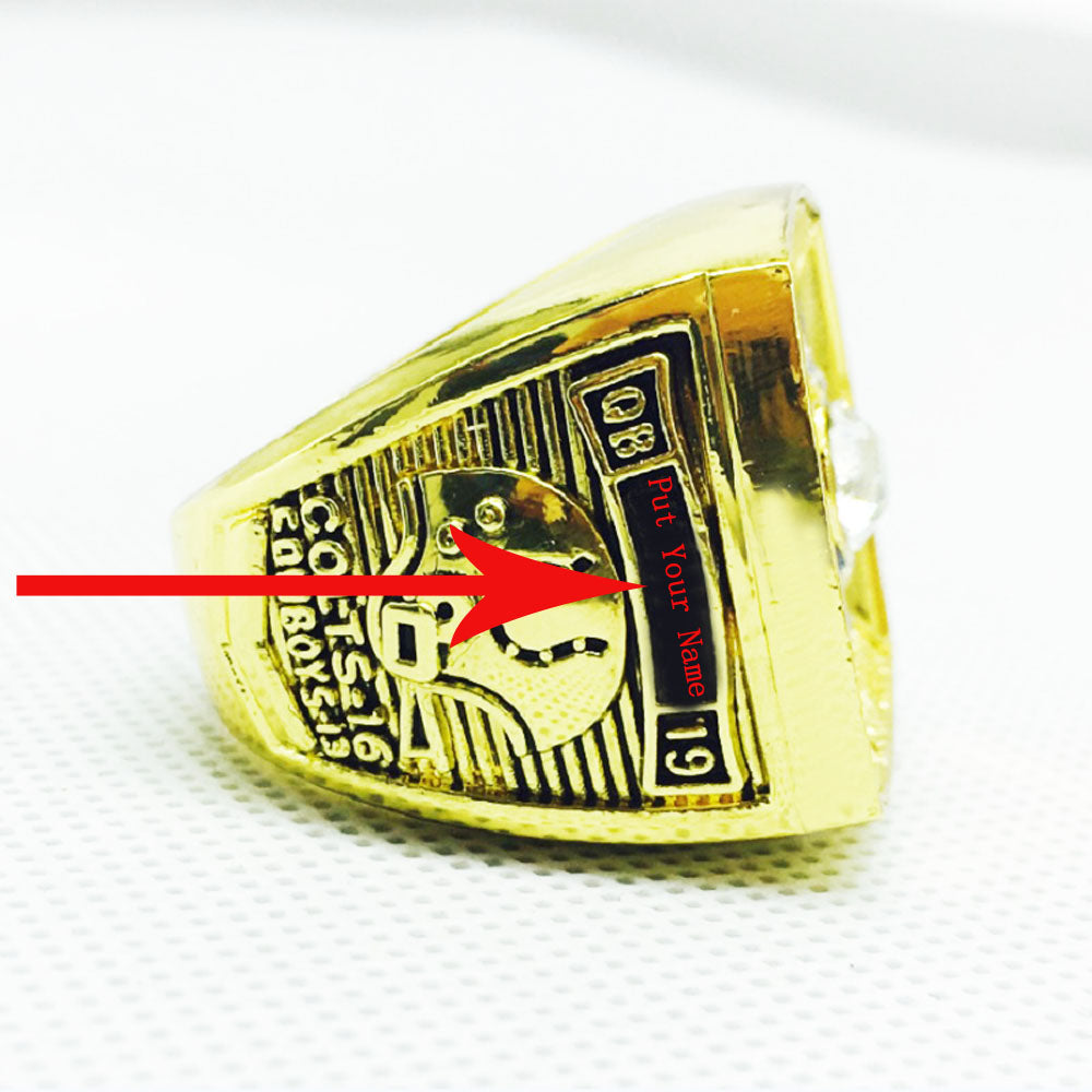 Indianapolis Colts NFL Championship Ring