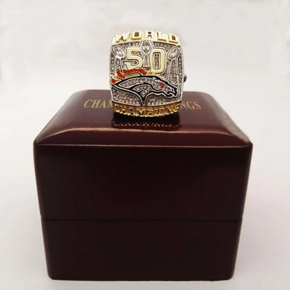 Denver Broncos NFL Championship Ring  (2015) Miller