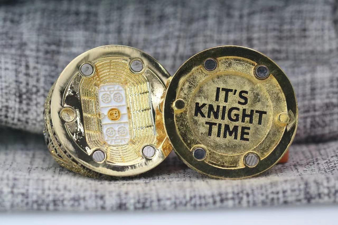 Vegas Golden Knights Championship Ring and Pendant Necklace Replica Set (2023) - Premium Series