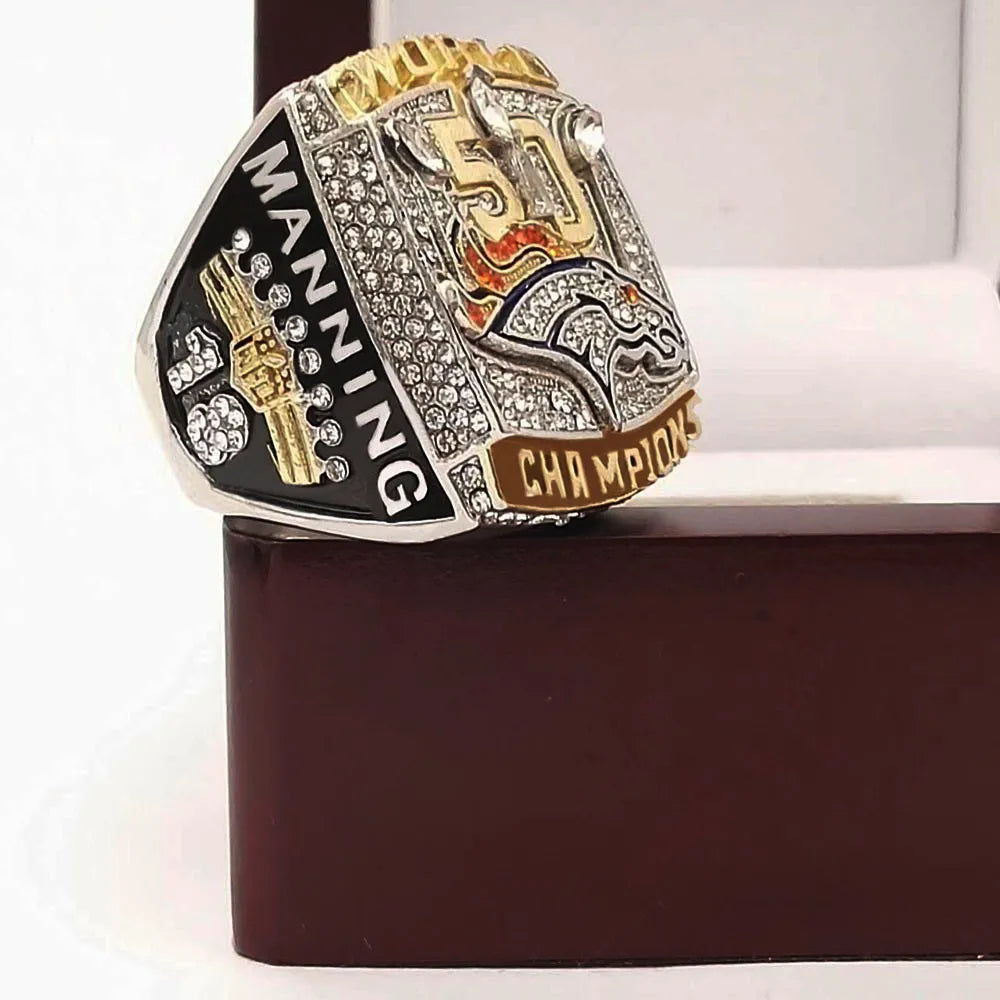 Denver Broncos NFL Championship Ring  (2015) Manning