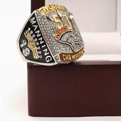 Denver Broncos NFL Championship Ring  (2015) Manning