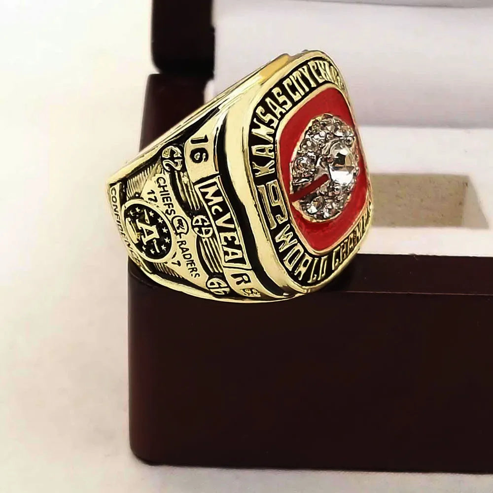Kansas City Chiefs NFL Championship Ring  (1969)