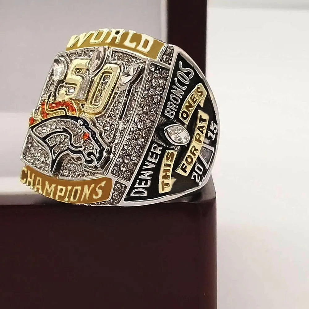 Denver Broncos NFL Championship Ring  (2015) Miller
