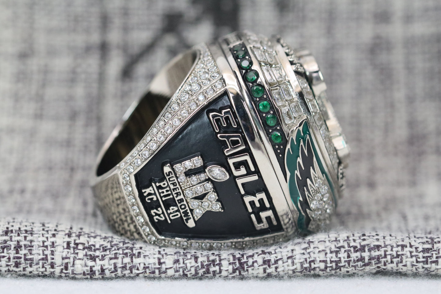 Philadephia Eagles SB Ring (2024) - Premium Edition
