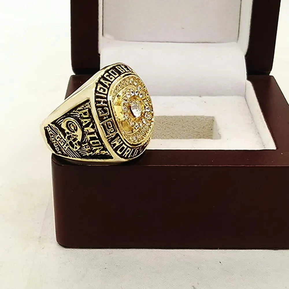 Chicago Bears NFL Championship Ring (1985) Payton