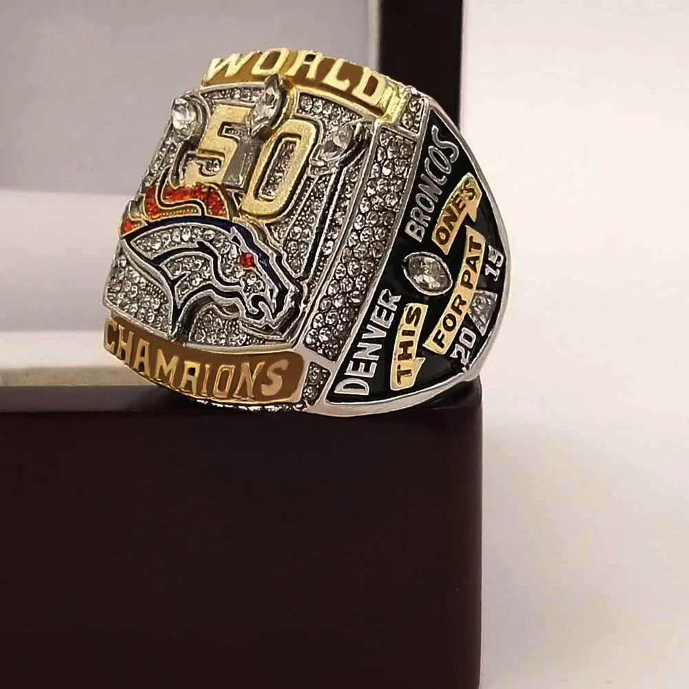 Denver Broncos NFL Championship Ring  (2015) Manning
