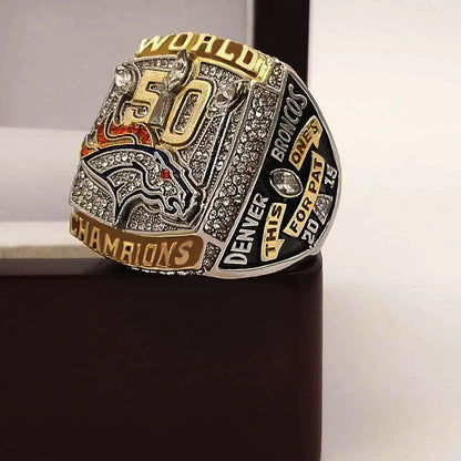 Denver Broncos NFL Championship Ring  (2015) Manning