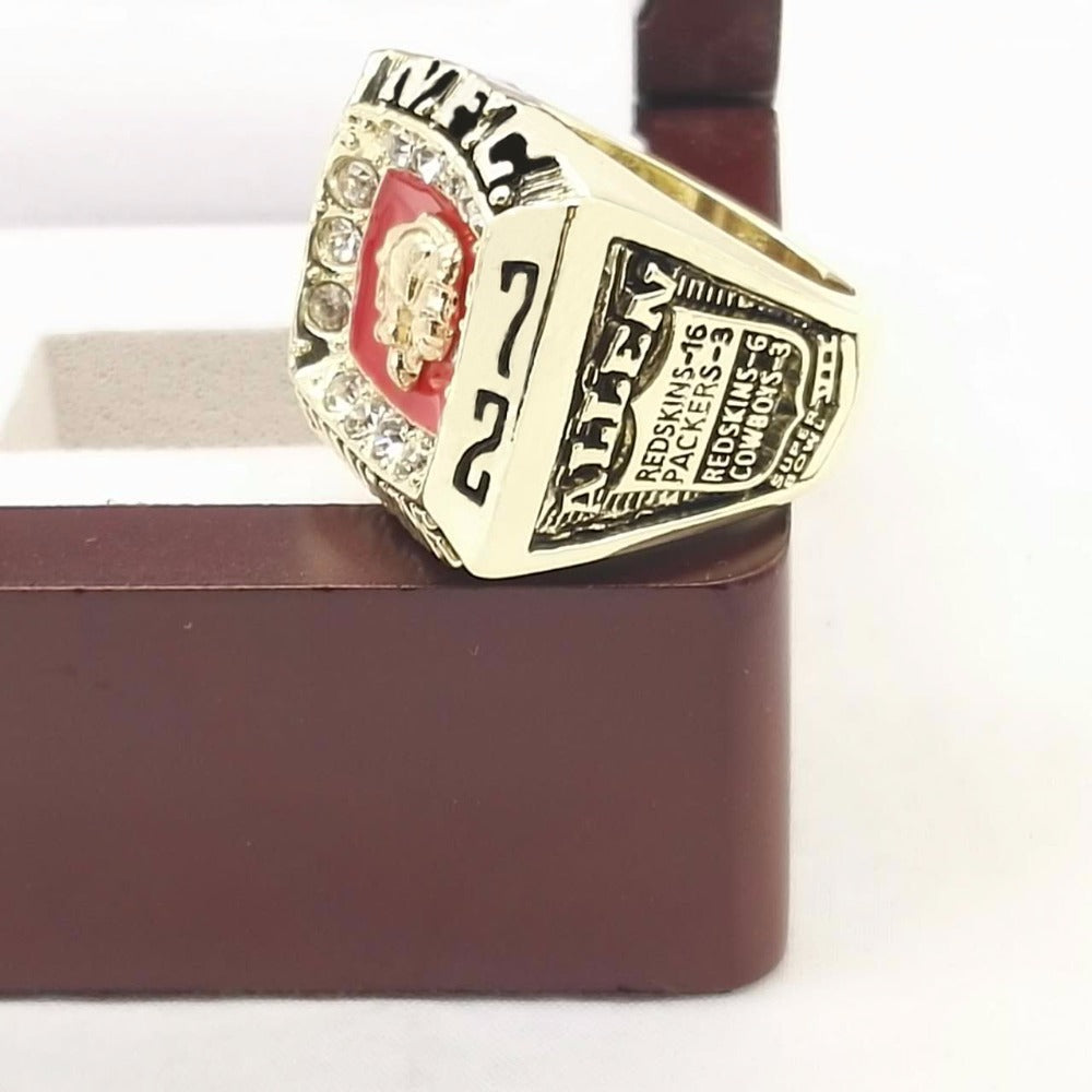 Washington Redskins NFL Championship Ring (1972)