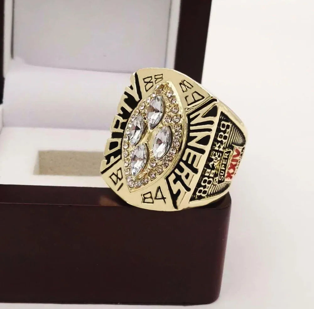 San Francisco 49ers NFL Championship Ring (1989)