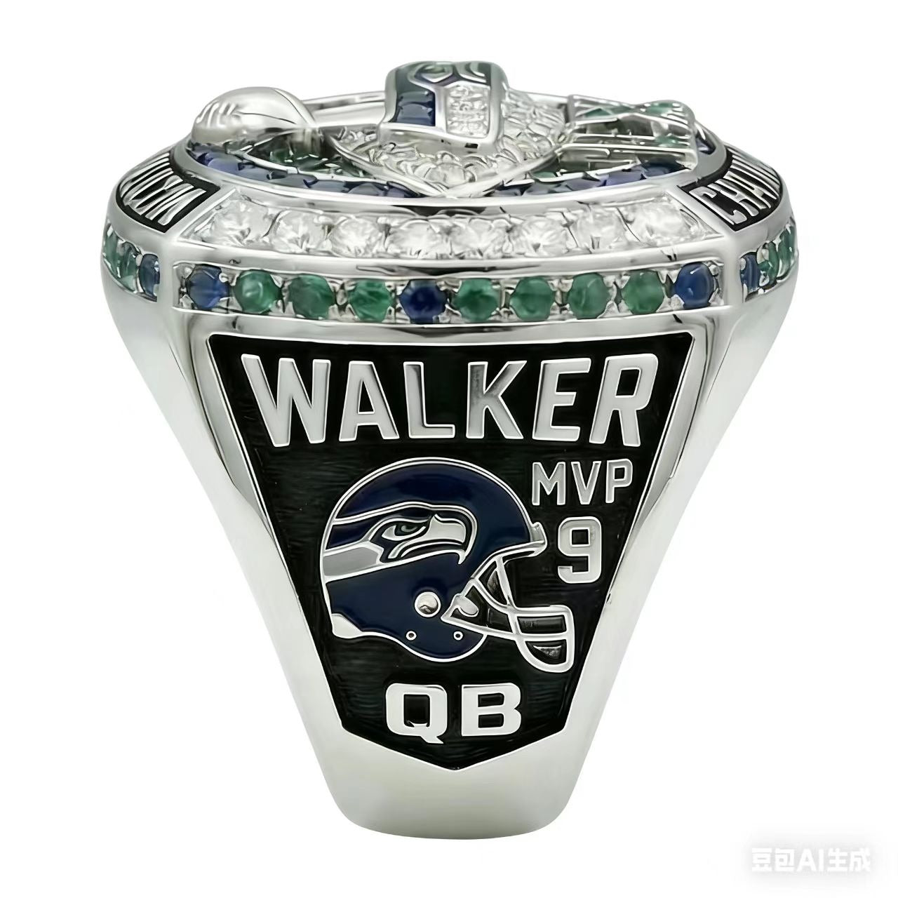 Seattle Seahawks SB Ring Set (2013, 2025) - Official + Fan Edition