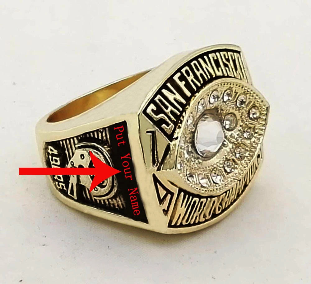 San Francisco 49ers NFL Championship Ring (1981)