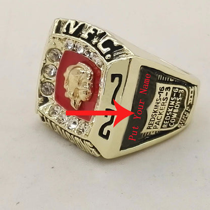 Washington Redskins NFL Championship Ring (1972)