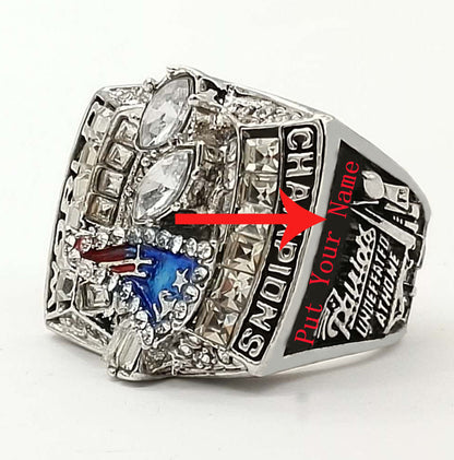 New England Patriots NFL Championship Ring (2003)