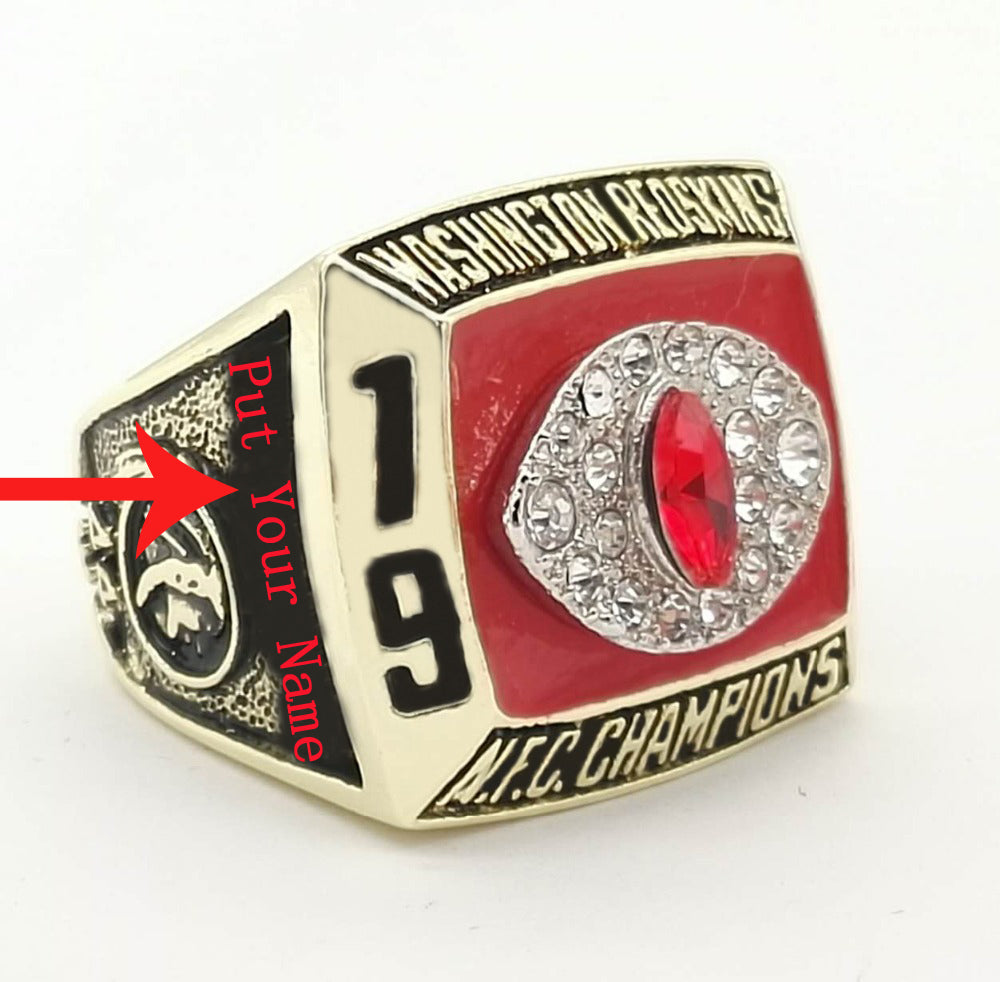 Washington Redskins NFL Championship Ring (1983)