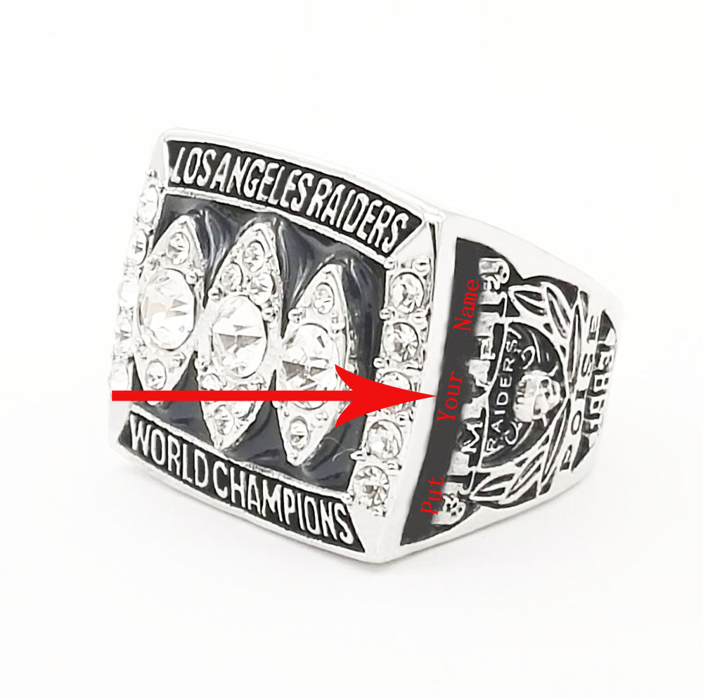 Las Vegas Raiders NFL Championship Ring (1983)